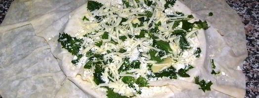 лепешки с начинкой к завтраку. Шаг 2