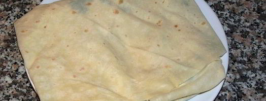 лепешки с начинкой к завтраку. Шаг 3