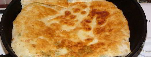 лепешки с начинкой к завтраку. Шаг 4