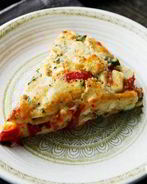 Лепешки с овощами и сыром Фета