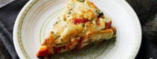 лепешки с овощами и сыром фета. Шаг 4