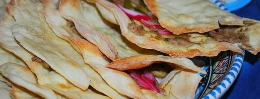 лепешки с сыром и фаршем. Шаг 13