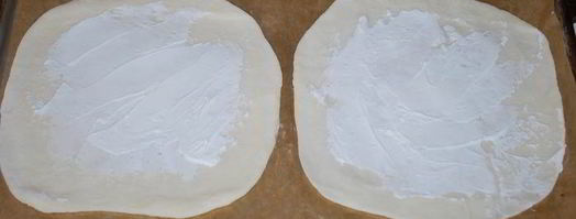 лепешки с сыром и фаршем. Шаг 9