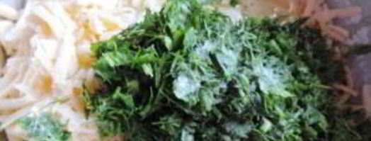 лепешки с сыром в духовке. Шаг 3