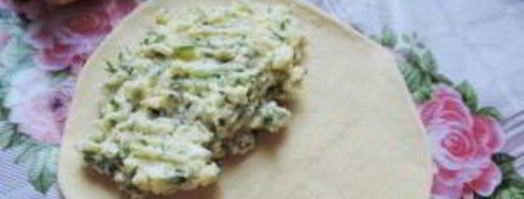 лепешки с сыром в духовке. Шаг 4