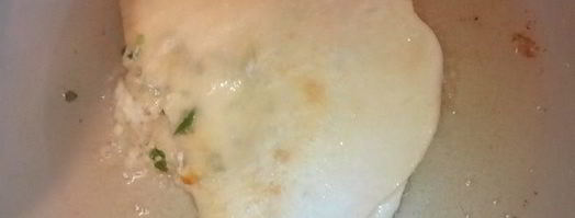 лепешки с творогом и кинзой. Шаг 6