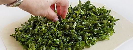 лепешки с зеленью по-кавказски. Шаг 10