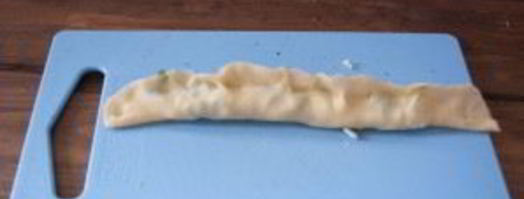 лепешки с зеленью. Шаг 5