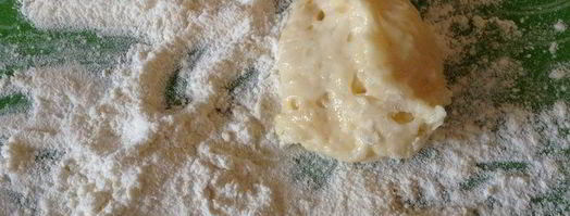 лепешки творожные. Шаг 4