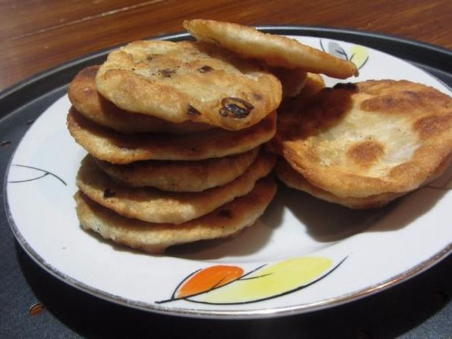 Рецепт луковых лепешек