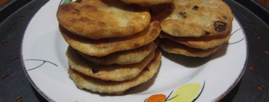 луковые лепешки. Шаг 11