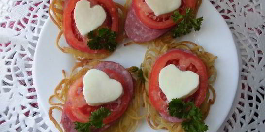 Макаронные лепешки