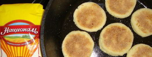 марокканские лепешки харша. Шаг 8