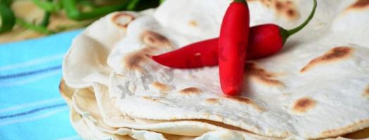 мексиканская лепешка тортилья. Шаг 8