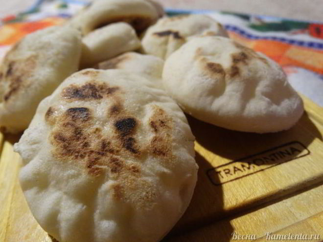 Рецепт мини лепёшки на сковороде