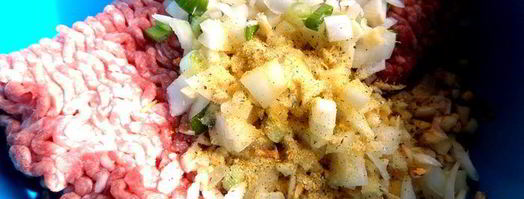 мясные лепешки на сковороде. Шаг 12