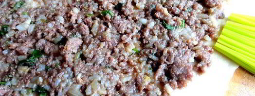 мясные лепешки на сковороде. Шаг 20