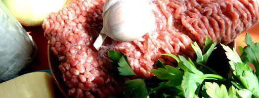 мясные лепешки на сковороде. Шаг 8