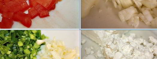 пиде — турецкие лепешки с фаршем, фетой и помидорами. Шаг 3