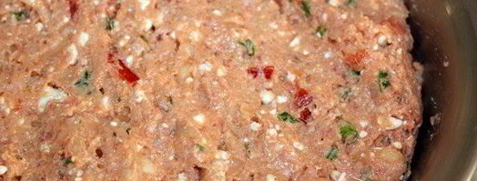 пиде — турецкие лепешки с фаршем, фетой и помидорами. Шаг 4