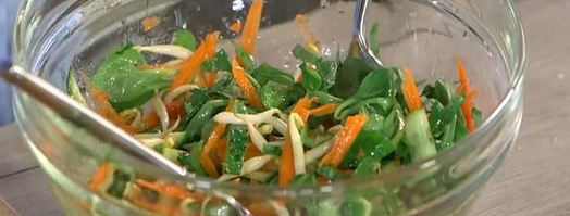 пита с овощами и хумусом. Шаг 8