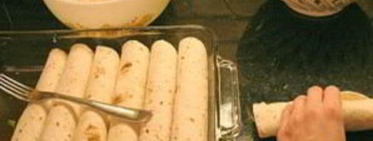 пита с ветчиной. Шаг 8