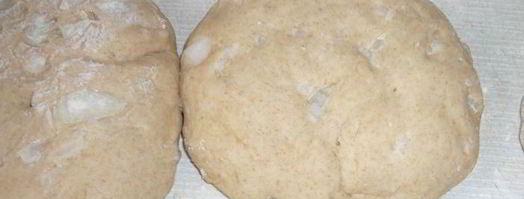 пшенично-ржаные лепешки с луком. Шаг 8