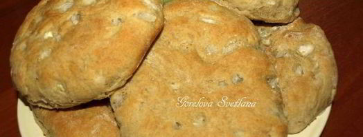 пшенично-ржаные лепешки с луком. Шаг 10