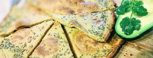 сокка лепешка из нутовой муки. Шаг 4