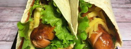 сосиски в лепешках. Шаг 5