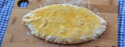 сырные лепешки на кефире. Шаг 6