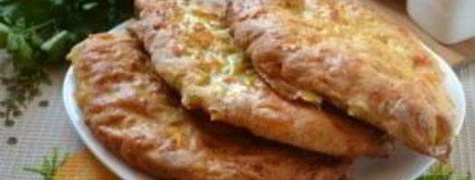 сырные лепешки на кефире. Шаг 7