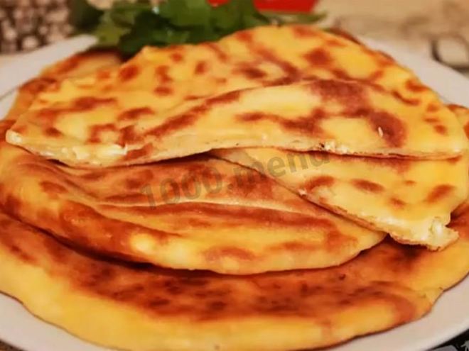 Рецепт сырных лепешек с начинкой