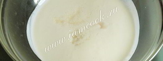 сырные лепешки с ветчиной. Шаг 3