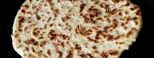 сырные лепешки с ветчиной. Шаг 8