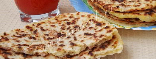 сырные лепешки с ветчиной. Шаг 9