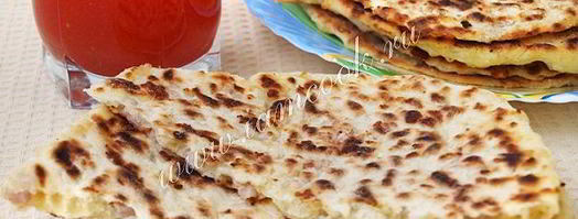 сырные лепешки с ветчиной. Шаг 10