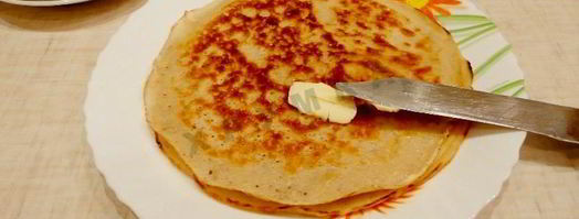 тонкие лепешки из теста удмуртские табани. Шаг 11