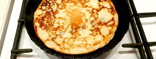 тонкие лепешки из теста удмуртские табани. Шаг 10