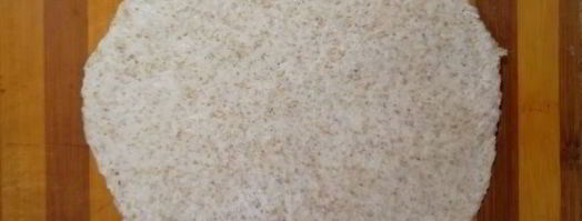 цельнозерновая лепешка с тунцом, креветками и перечным соусом. Шаг 12