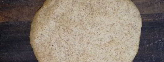 цельнозерновая лепешка с тунцом, креветками и перечным соусом. Шаг 13