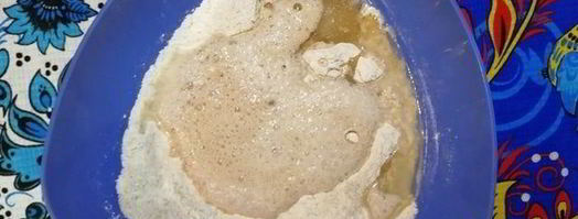 цельнозерновая лепешка с тунцом, креветками и перечным соусом. Шаг 9