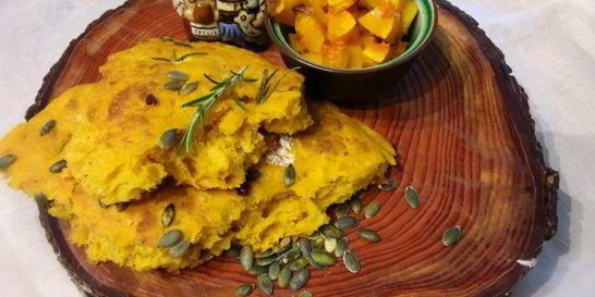 Тыквенная фокачча