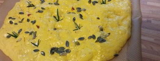 тыквенная фокачча. Шаг 8