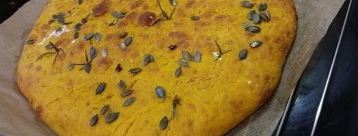 тыквенная фокачча. Шаг 9