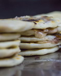 Узбекская сдобная лепешка без дрожжей