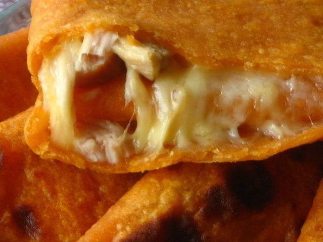 Рецепт заварных томатных лепешек