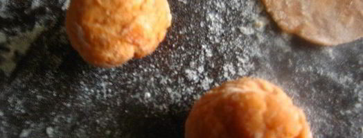 заварные томатные лепешки. Шаг 4