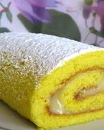 Лимонный рулет