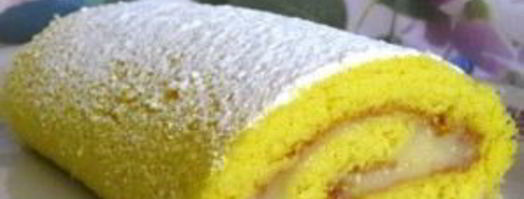 лимонный рулет. Шаг 15